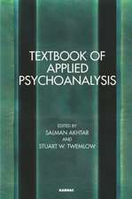 Textbook of Applied Psychoanalysis