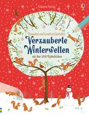 Ausmalen und kreatives Gestalten: Verzauberte Winterwelten