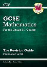 GCSE Maths Revision Guide: Foundation inc Online Edition, Videos & Quizzes: for the 2025 and 2026 exams