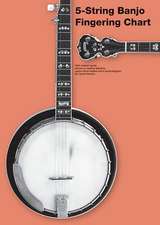 5-String Banjo Fingering Chart