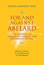 For and Against Abelard – The invective of Bernard of Clairvaux and Berengar of Poitiers