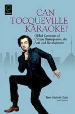 Can Tocqueville Karaoke?