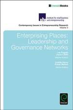 Enterprising Places – Leadership and Governance Networks