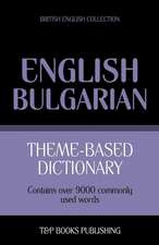 Theme-Based Dictionary British English-Bulgarian - 9000 Words: Geospatial Analysis with Python