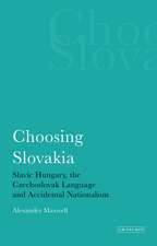 Choosing Slovakia: Slavic Hungary, the Czechoslovak Language and Accidental Nationalism