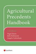 Agricultural Precedents Handbook