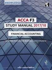 ACCA F3 Financial Accounting Study Manual