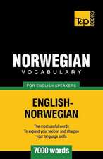 Norwegian Vocabulary for English Speakers - 7000 Words