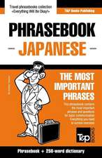 English-Japanese Phrasebook and 250-Word Mini Dictionary