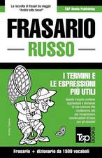 Frasario Italiano-Russo E Dizionario Ridotto Da 1500 Vocaboli