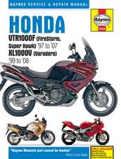 Honda VTR1000F (FireStorm, Super Hawk) (97 – 07) & XL1000V (Varadero) (99 – 08) Haynes Repair Manual