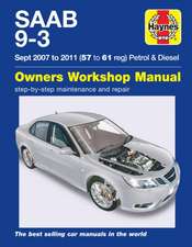 SAAB 9–3 Petrol & Diesel (07 – 11) Haynes Repair – 2007–2011