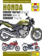 Honda CB600 Hornet, CBF600 & CBR600F (07 – 12)