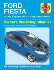 Ford Fiesta Petrol & Diesel (13 – 17) 62 to 17 Haynes Repair Manual