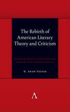 Rebirth of American Literary Theory and Criticism