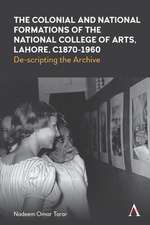 Colonialism, Culture and Arts Education in Pakistan