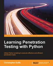 Learning Python Penetration Testing