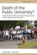 Death of the Public University?