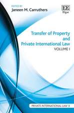 Transfer of Property and Private International Law