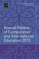 Annual Review of Comparative and International Education 2015