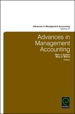 Advances in Management Accounting