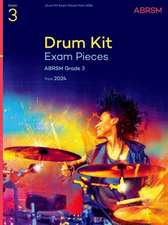 Drum Kit Exam Pieces from 2024, Grade 3