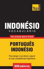 Vocabulario Portugues-Indonesio - 9000 Palavras Mais Uteis