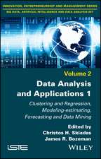 Data Analysis and Applications 1 – New and Classical Approaches