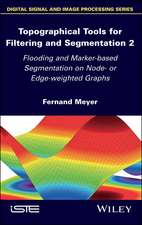 Topographical Tools for Filtering and Segmentation 2: Flooding and Marker–based Segmentation on Node – or Edge–weighted Graphs