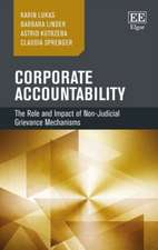 Corporate Accountability – The Role and Impact of Non–Judicial Grievance Mechanisms