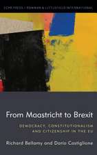 FROM MAASTRICHT TO BREXIT