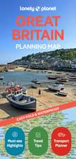 Lonely Planet Great Britain Planning Map