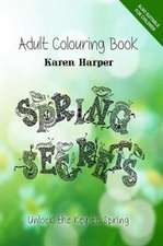 Adult Colouring Book - Spring Secrets