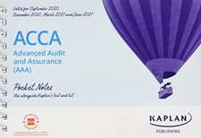 ADVANCED AUDIT AND ASSURANCE (AAA INT/UK) - POCKET NOTES