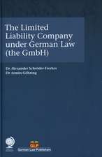 LIMITED LIABILITY COMPANY UNDER GERMANH