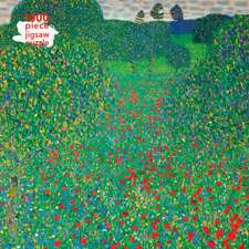 Adult Jigsaw Puzzle Gustav Klimt: Poppy Field: 1000-Piece Jigsaw Puzzles