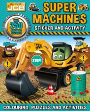 MY FIRST JCB SUPER MACHINES STICKER & AC