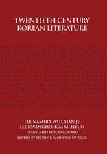 Twentieth Century Korean Literature