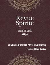 Revue Spirite (Année 1859 - deuxième année)