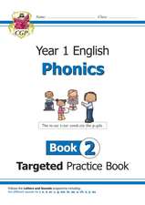 New KS1 English Targeted Practice Book: Phonics - Year 1 Book 2