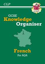 GCSE French AQA Knowledge Organiser (For exams in 2025)