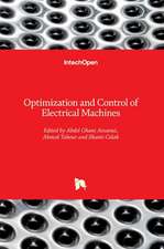 Optimization and Control of Electrical Machines