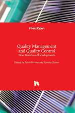 Quality Management and Quality Control