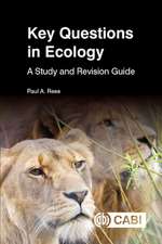 Key Questions in Ecology – A Study and Revision Guide