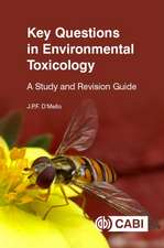 Key Questions in Environmental Toxicology – A Study and Revision Guide