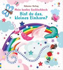 Mein buntes Gucklochbuch: Bist du das, kleines Einhorn?