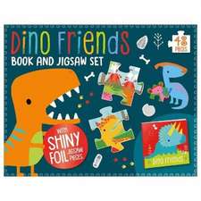 Ideas, M: Dino Friends Book and Jigsaw Box Set