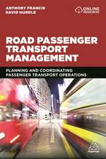 Road Passenger Transport Management – Planning and Coordinating Passenger Transport Operations