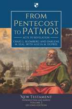 From Pentecost to Patmos – Acts To Revelation: An Introduction And Survey