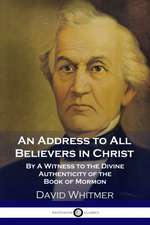 An Address to All Believers in Christ